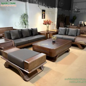 Bộ Sofa Gỗ Nhập Khẩu SF-001