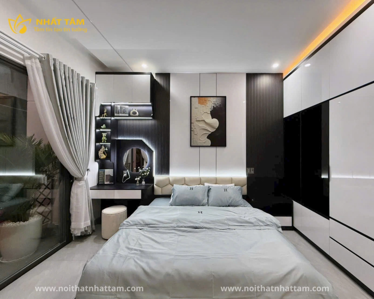 Thi công phòng ngủ – Không gian riêng tư cần sự yên bình và tiện nghi