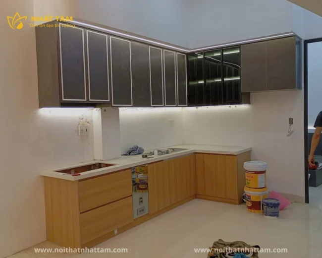 Ưu điểm khi thi công nội thất phòng bếp