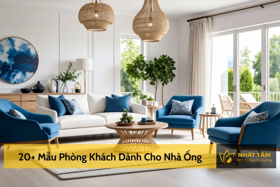 phong khach nha ong 1.1 scaled 1 Nội Thất Nhất Tâm – Thiết Kế & Thi Công Nội Thất Cao Cấp Trọn Gói
