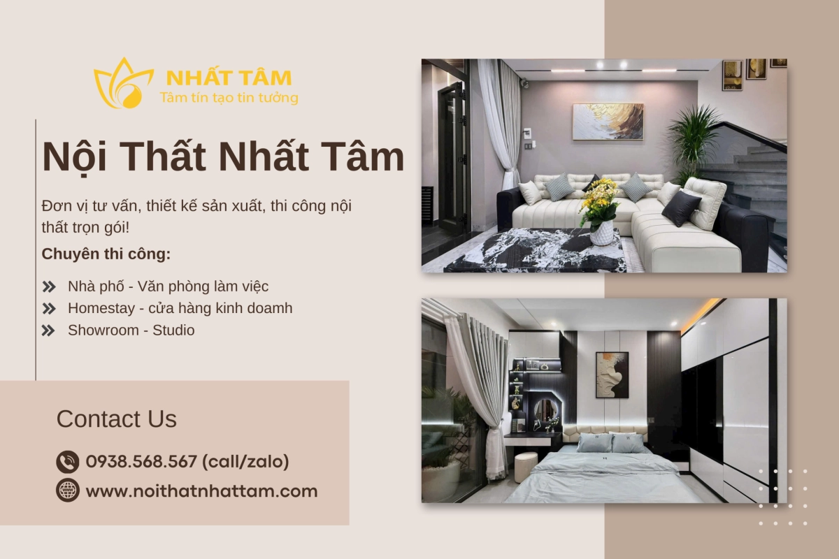 Sản phẩm từ xưởng sản xuất đã thi công trước đó