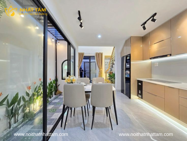 Các hạng mục thi công nội thất theo từng khu vực trong nhà