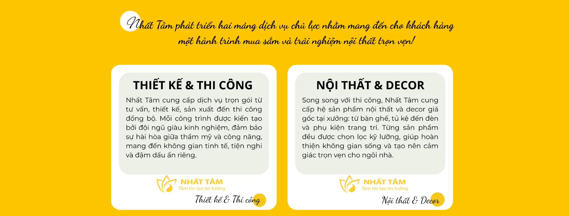gioi thieu chung 2.2 Nội Thất Nhất Tâm – Thiết Kế & Thi Công Nội Thất Cao Cấp Trọn Gói